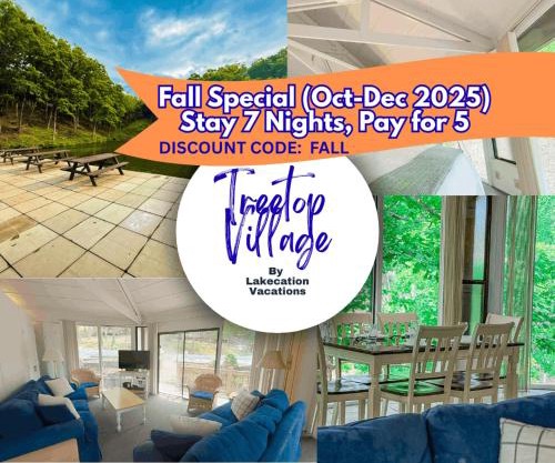 Lakefront Treetop Village 2bed3bapools-6pp