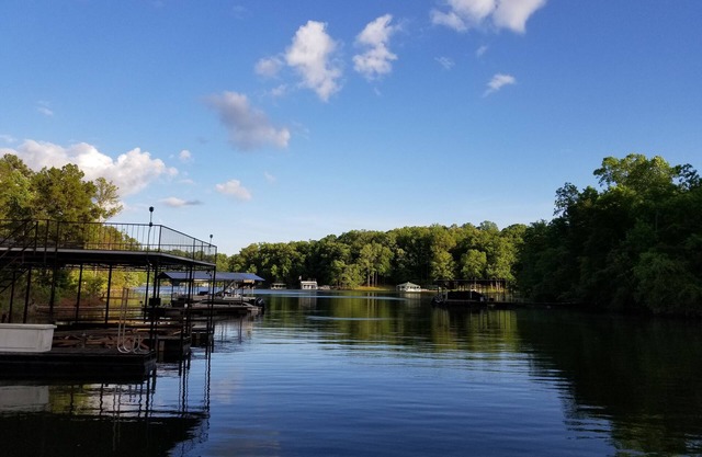 Lanier Waterfront Cabin retreat. GA mountains, 5Br w/Dock, Grill, Fire pit +more