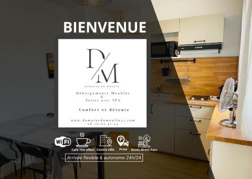 LAppart de Gauche Confort en ville avec parking privé