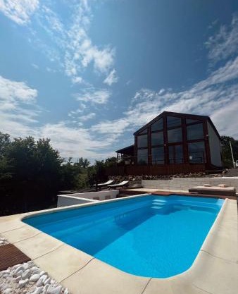 Le Chalet M - Cabană cu o panoramă de poveste.