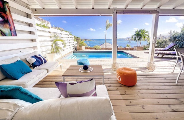 Little Paradise 1, 3 bedrooms, private pool, stunning view of Cul de Sac Bay