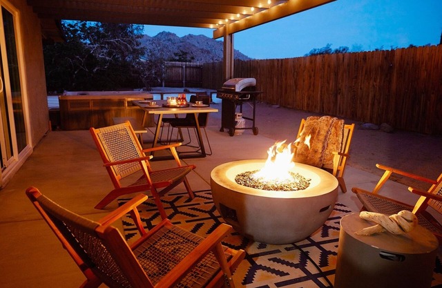 Live Centered W/Hot Tub, Fire Pit In Joshua Tree 2 Bedroom Home by RedAwning