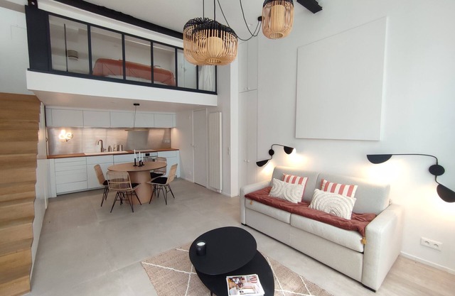 Loft Avec Espace Extérieur Dans le Quartier de la Campagne à Paris !