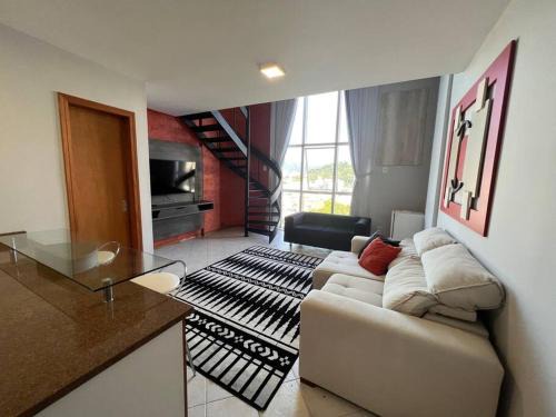 Loft Duplex com Vista da Cidade