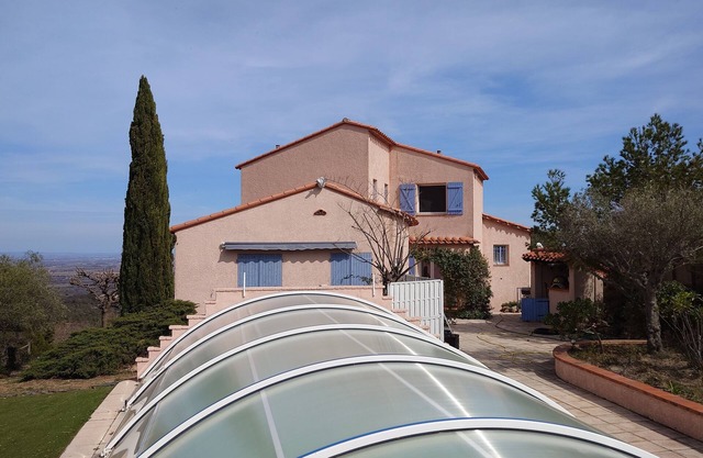 LOFT panoramic view with pool