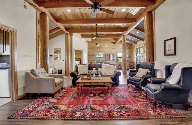 Log Cabin Home w/Lake Access and Private Boat Ramp!