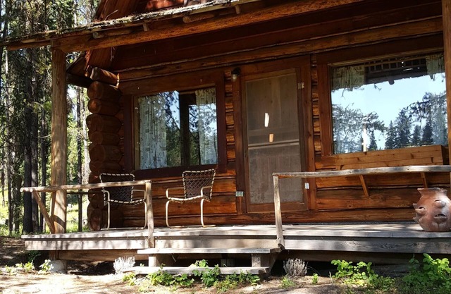 "Loon's Nest" rustic cabin hidden amongst the pines