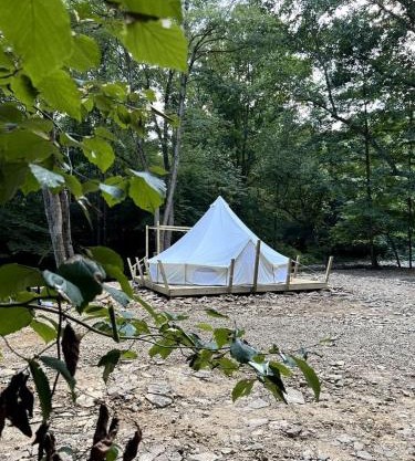 Lovely Bell Tent with Spacious Interior Great for Small Groups in Pennsylvania