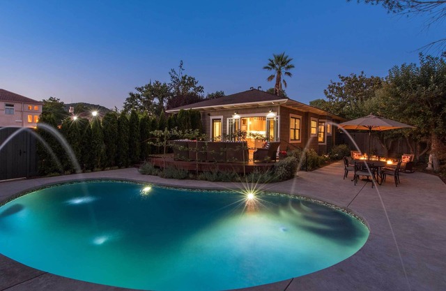 Lux on First is a rare in-town oasis.