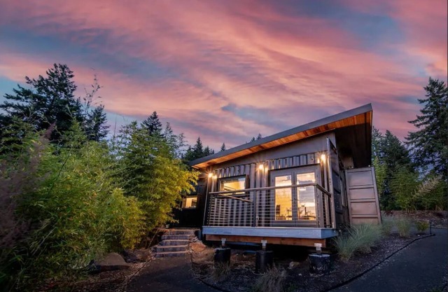 Luxe Container Getaway with View