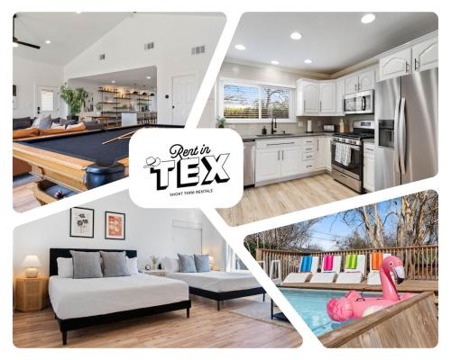 Luxury Austin Retreat w Pool, Games, Sleeps 12