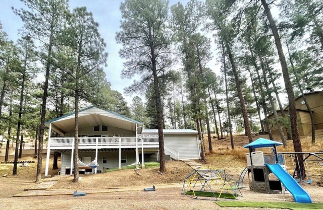 Luxury Elk palace with hot tube and pool table and playground for kids