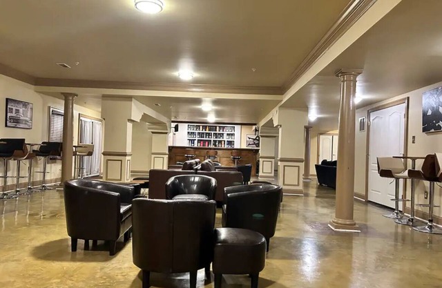 Luxury Guest Suite in a mansion with movie theater, gameroom, executive lounge