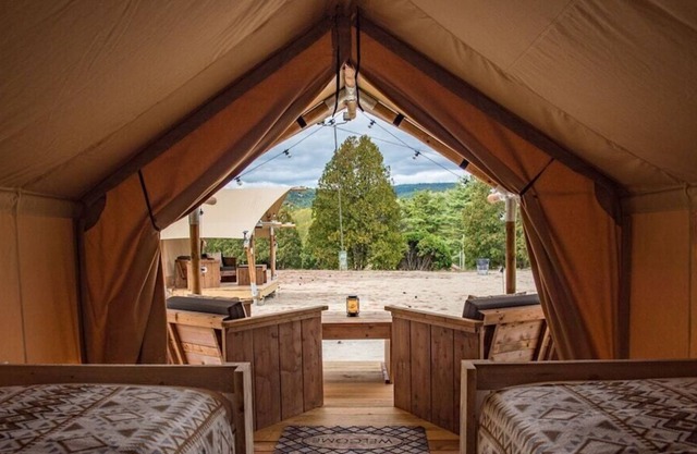 Luxury Safari Tent near Lake George, New York