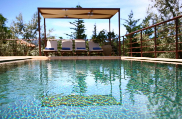 Luxury villa with sea view and unique swimming pool villa Dafni