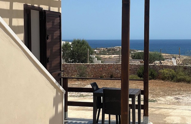 Madomare quiet and cozy studio apartment with sea view.