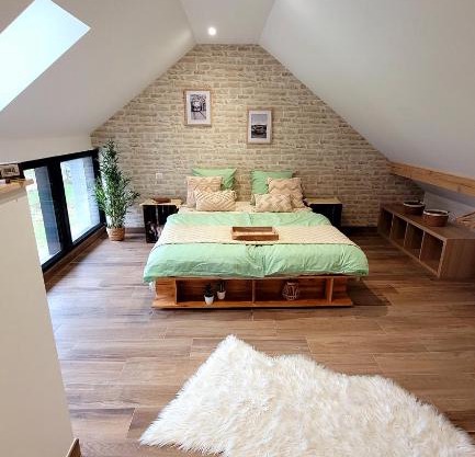 Maison La Bonbonnière chaleureuse avec parking et garage gratuit proche frontière
