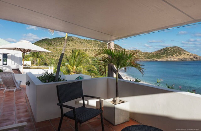 Maison Rose in Toiny: Pretty Three Bedrooms Villa close to the Beach
