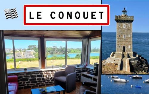 Maison vue mer, 2 chambres au Conquet