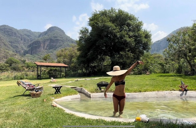 Malinalco . Cabaña Encino . A pie de la Montaña