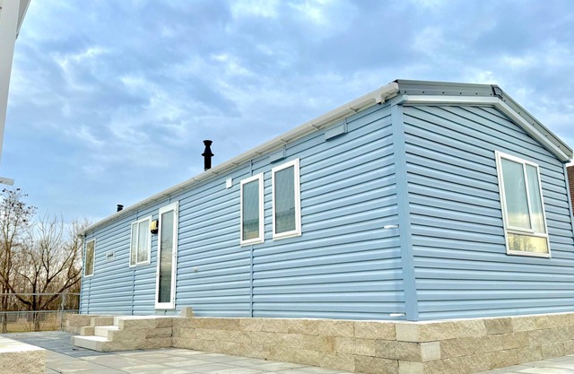 Mobile home Seehund at the Geiseltalsee