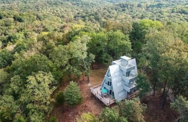 Modern A-FRAME cabin in the Ozark Mountains with amazing views!