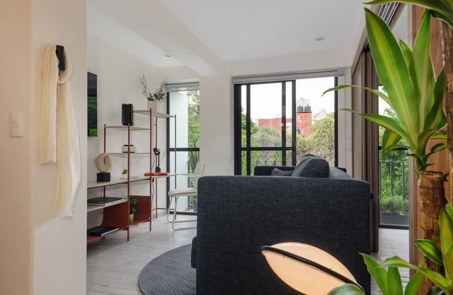 Modern and centrally located apartment in Condesa