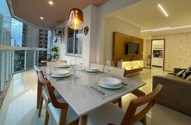 Modern and strategic apartment in Praia da Costa