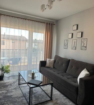 Modern apartment with balcony