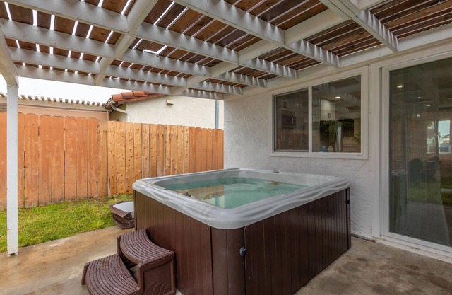 Modern Hot Tub Oasis w/Game Room