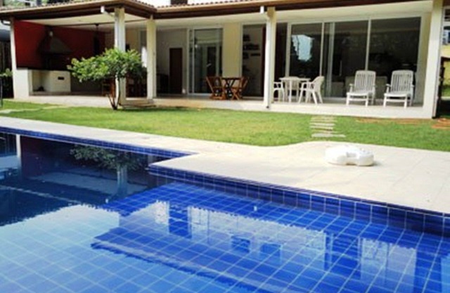 Modern house in gated community