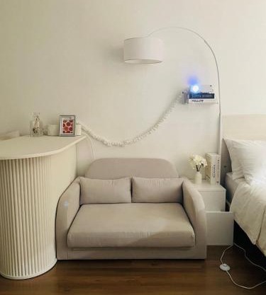 Modern house with forest