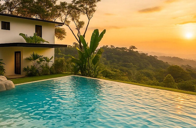 Modern Jungle Estate with Incredible Ocean View