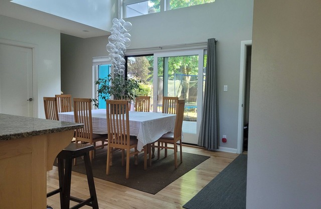 Modern, spacious five bedroom home on quiet street