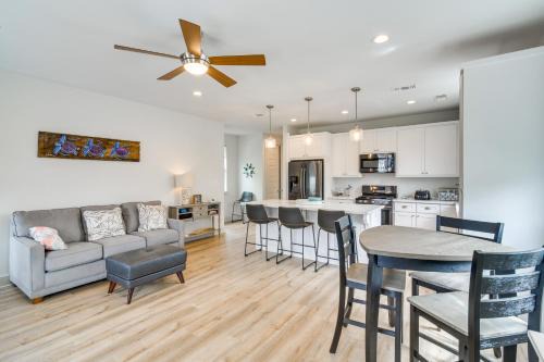 Modern Waveland Home with Deck - Walk to the Beach!