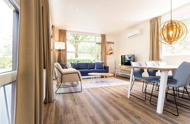 ✓ Module Special at Recreatiepark 't Gelloo ✓ Holiday home for 4 persons ✓ Located in Ede (Gelderland) ✓ Holiday park on the Veluwe ✓ Book directly through the park