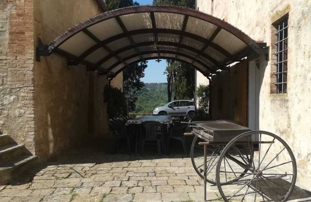 Montaperti is a characteristic 19th century Tuscan villa