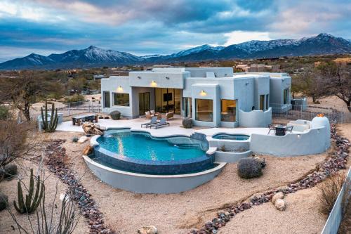 Mountain views swimming a private escape at Sonoran Serenity