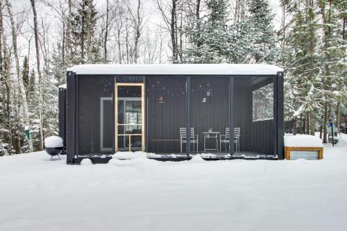 Nashwauk Studio with Ice Fishing on South Fork Lake