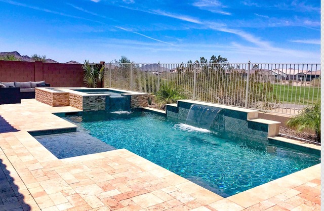 Negotiable rates! Golf Course Oasis w/Custom Pool and Spa!