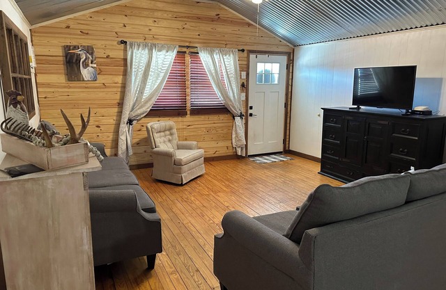 Nestled in the heart of downtown Lake Arthur, walking distance from food & fun!