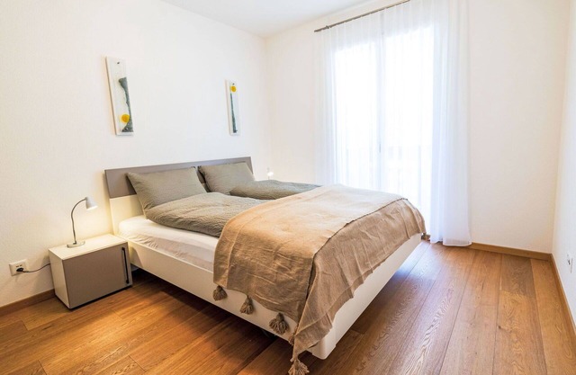 Nice apartment for 8 people with WIFI, hot tub, TV, balcony and panoramic view