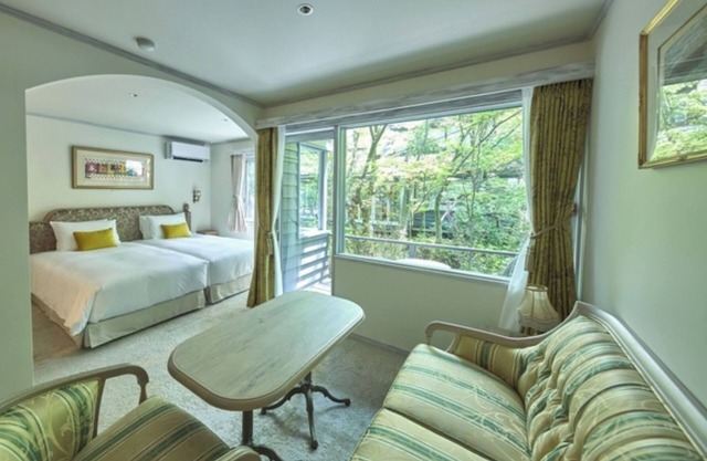 Nonsmoking 2bed suite with sauna 2 people Room only Age limit 10 years and over/Kitasakugun Nagano