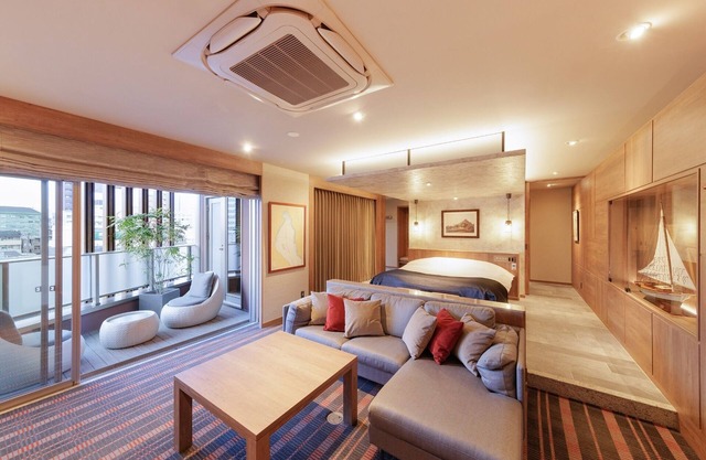 Nonsmoking Suite double room with openair bath/Hiroshima Hiroshima