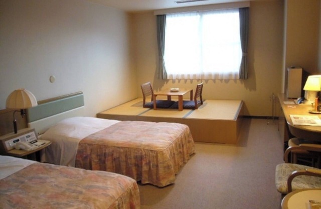 Nonsmoking Twin room or twin room with raised f/Uryu-gun Hokkaidō
