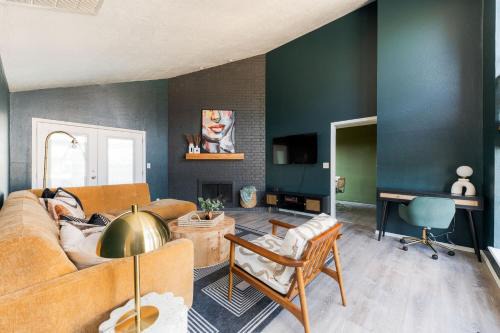Norman Retreat - Mins To Ou Fire Pit 3bd