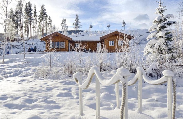 Nydelig og usjenert hytte nær Flå, fjell og vann.