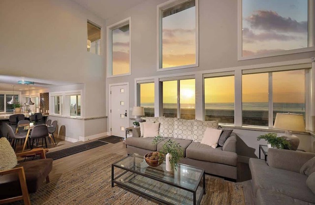 Ocean Front Walk-On the sand and board walk