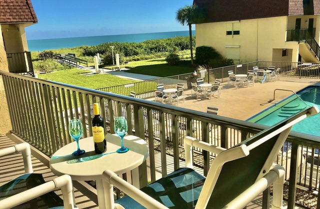 Ocean View with large heated pool!