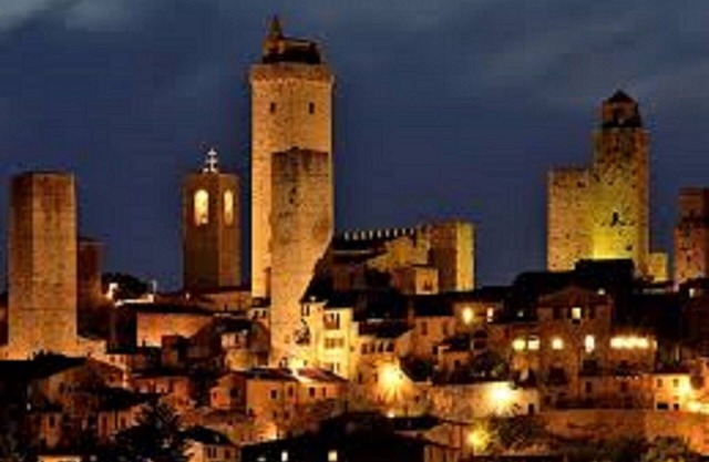 on top of the Tuscan Hill